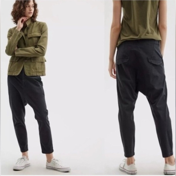 Nili Lotan Paris Black Pants Trousers Ankles Slouchy Size 2 $328 TRENDING - Picture 6 of 6